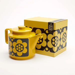 Magpie x Hornsea pottery yellow teapot