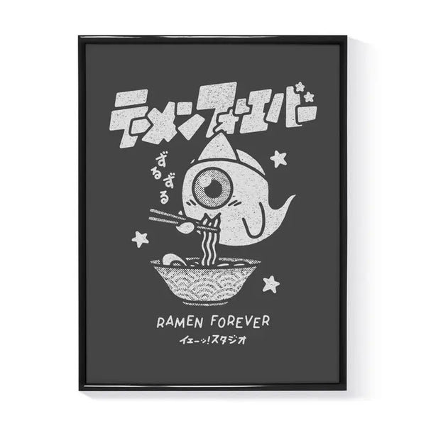 Ramen Forever Screen Print by Yeaaah Studio!