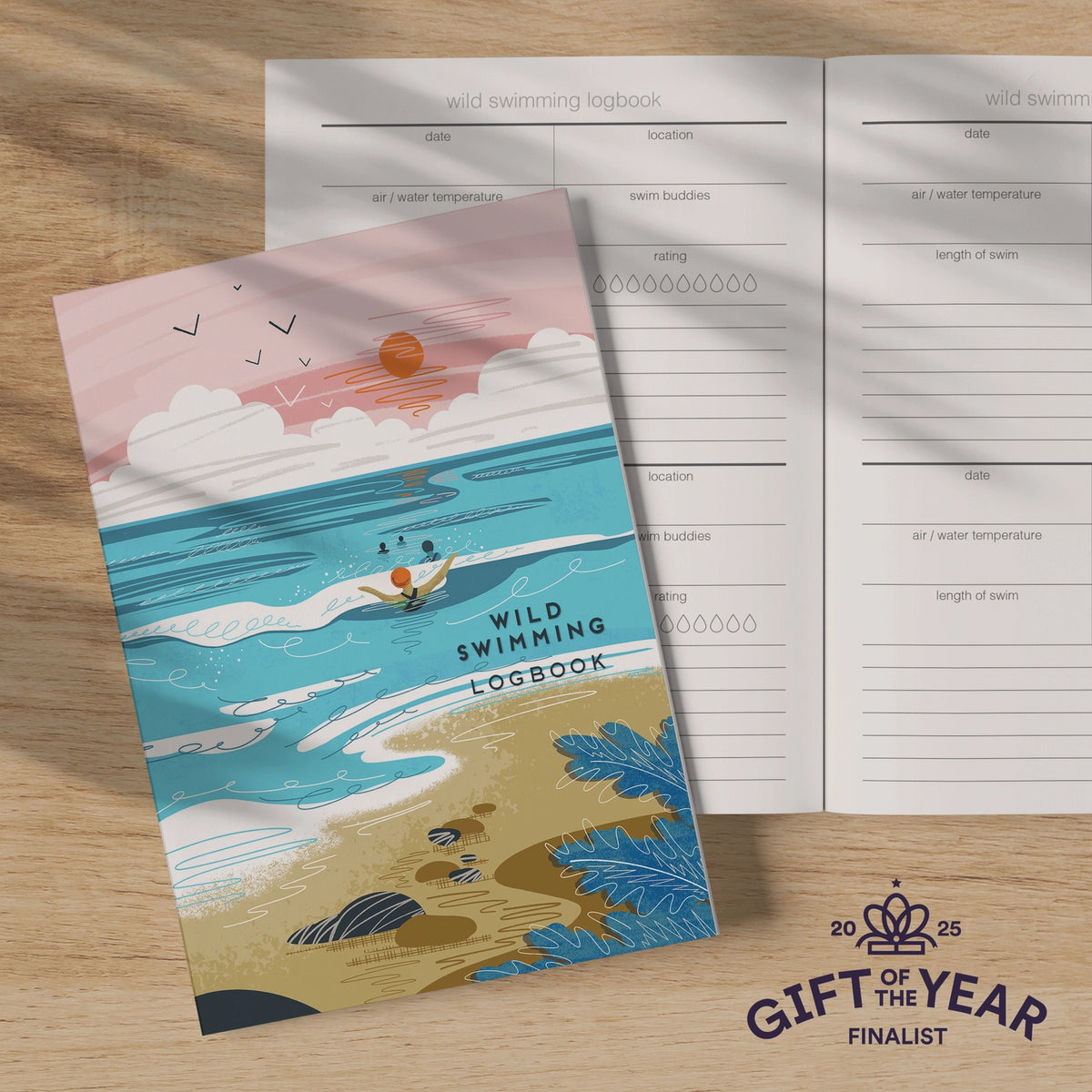 Wild Swimming Logbook – Form Shop & Studio