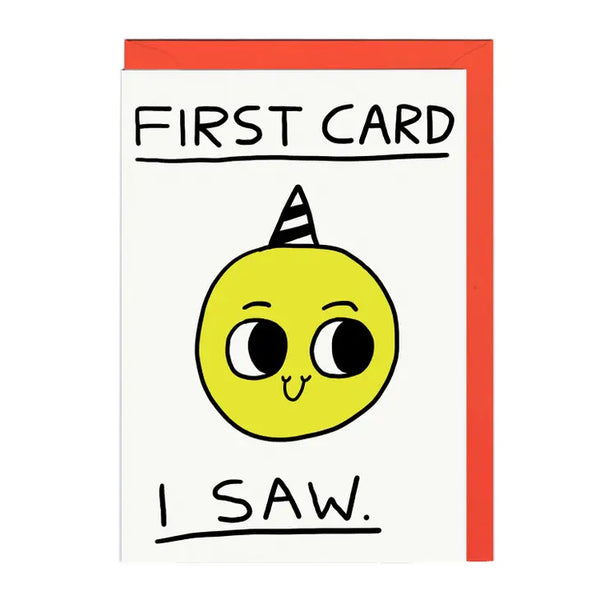 First Card I Saw