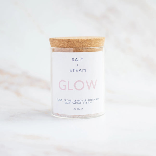 Glow - Eucalyptus, Lemon & Rosemary Facial Steam by Salt + Steam