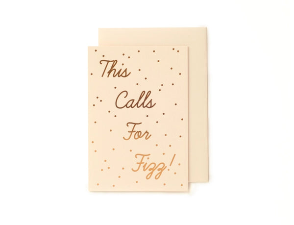 This Calls for Fizz by Yes! Paper Goods