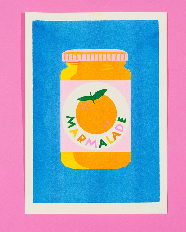 Marmalade Riso Print