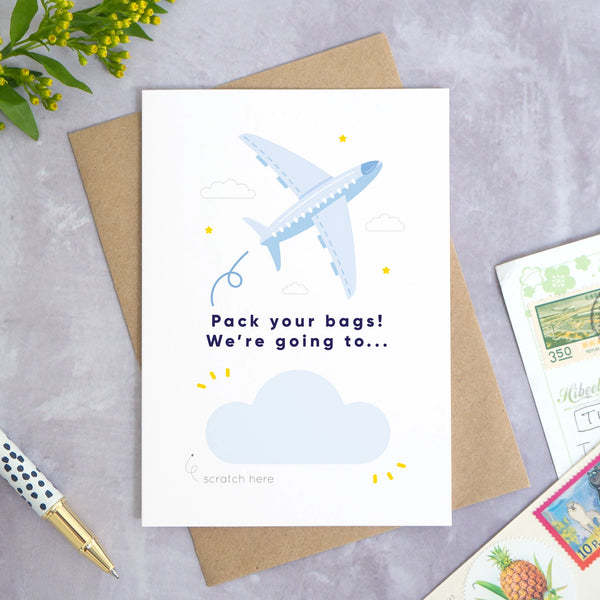 Pack Your Bags! - Make Your Own Scratch Card