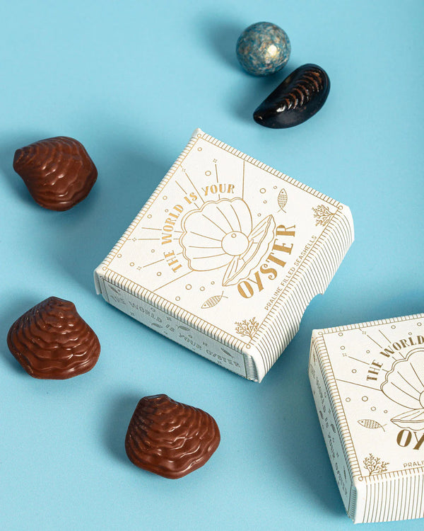 The World is Your Oyster Chocolates by The Chocolate Gift Company