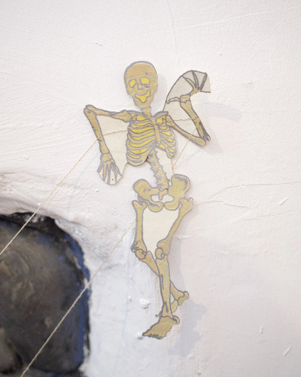 Dancing Skeletons Screenprinted Paper Garland