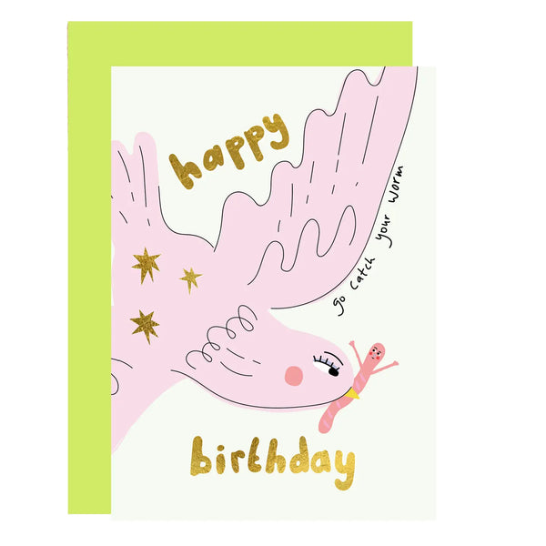 Go Catch Your Worm Birthday