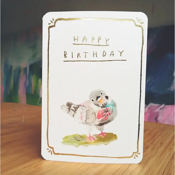 Pigeon Birthday by Laura Skilbeck