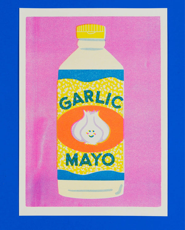 Garlic Mayo Riso Print