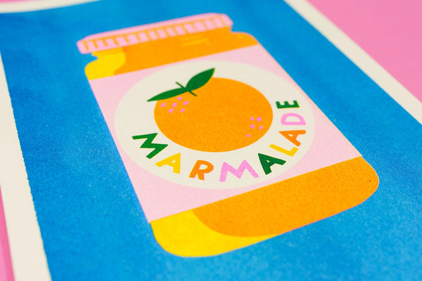 Marmalade Riso Print