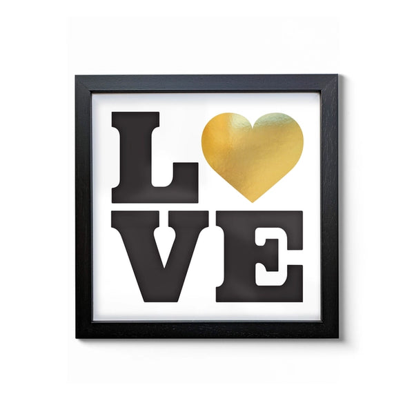 LOVE Gold Foil Limited Edition