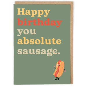 Funny birthday card 