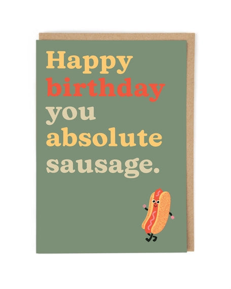 Funny birthday card 