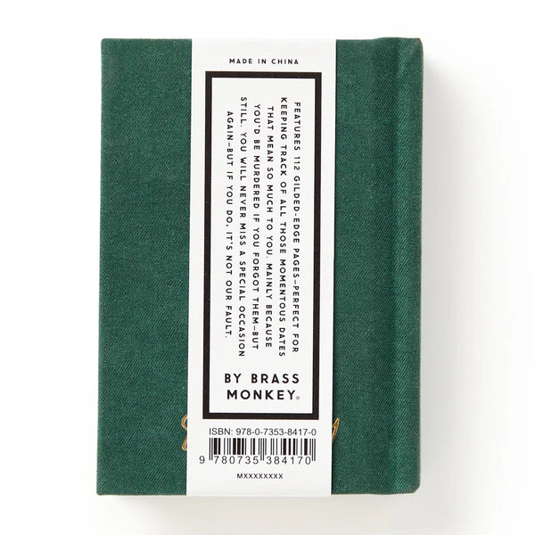 Dates People Get Mad if I Forget Tiny Diary