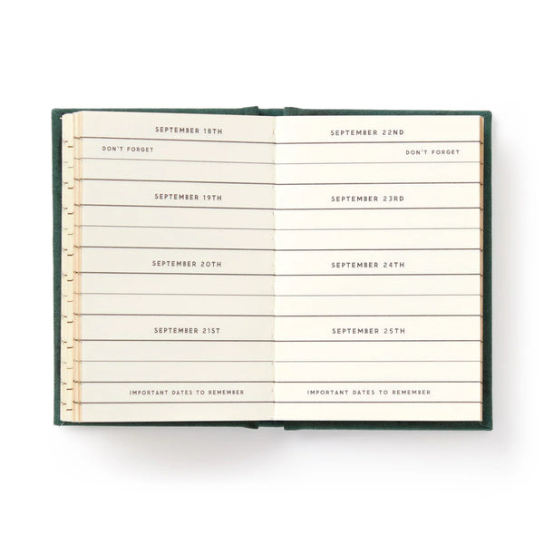 Dates People Get Mad if I Forget Tiny Diary