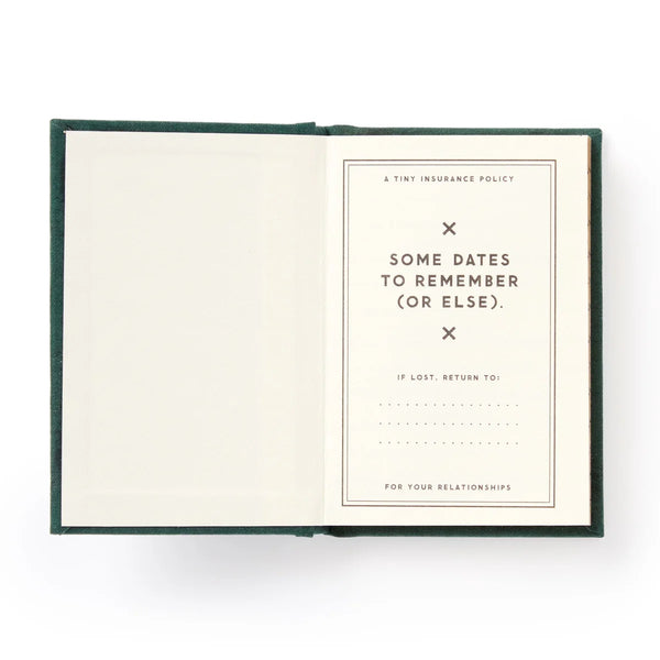 Dates People Get Mad if I Forget Tiny Diary