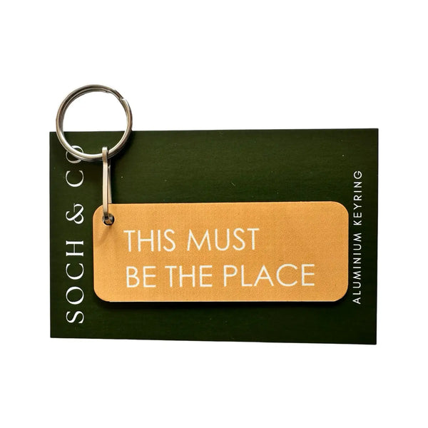 This Must Be The Place Keyring