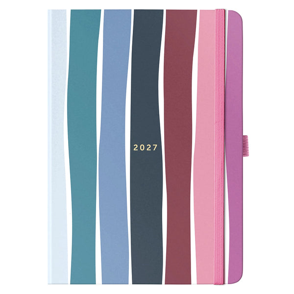 2027 Busy Life Diary - Multi-Stripe