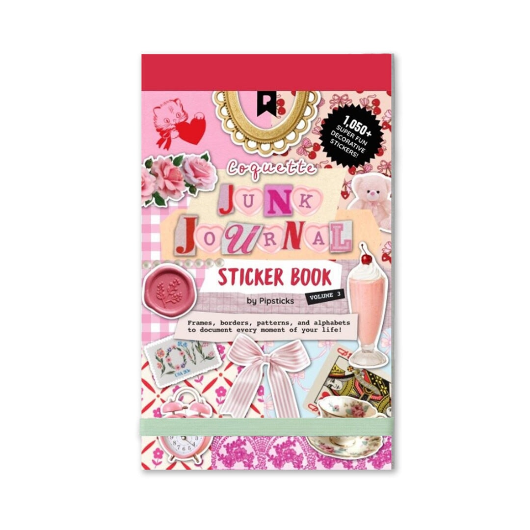 Junk Journal Sticker Book – Form Shop & Studio