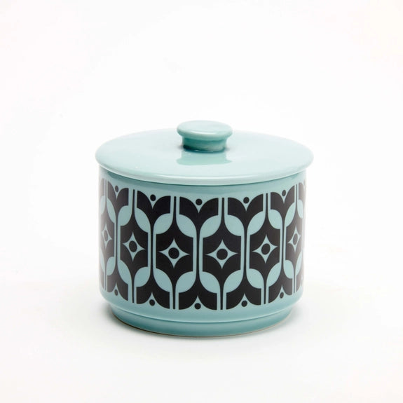 Magpie X Hornsea Lidded Bowl Heirloom Teal