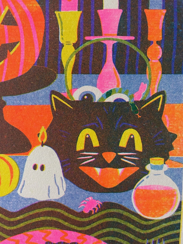 Halloween Mini Riso Print
