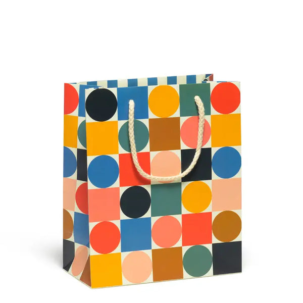 Circles and Squares Gift Bag by Red Cap Cards