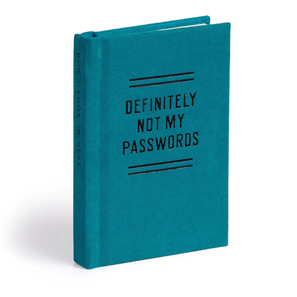 Definitely Not My Passwords Tiny Diary