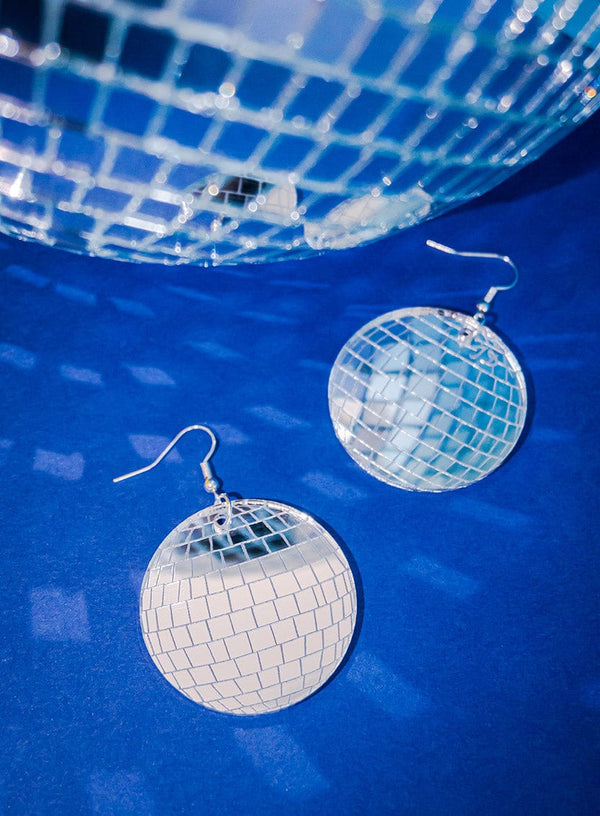 Deluxe Disco Ball Earrings by Tatty Devine