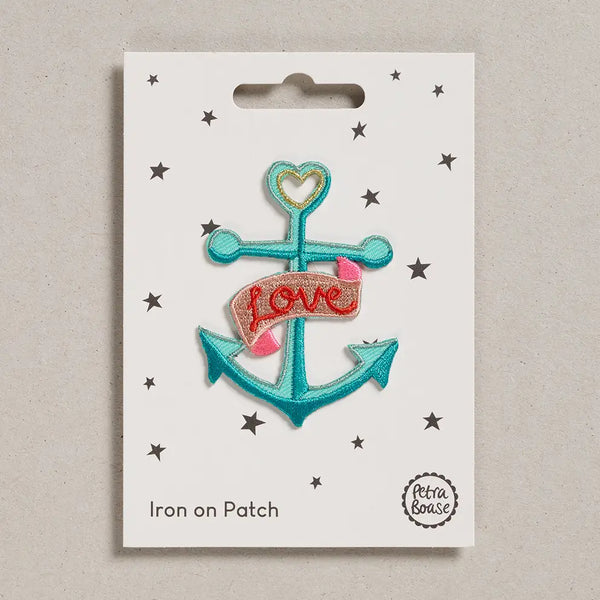 Love Anchor Iron-on Patch