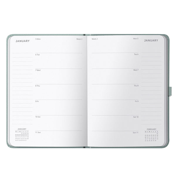 2027 Busy Life Diary - Sage