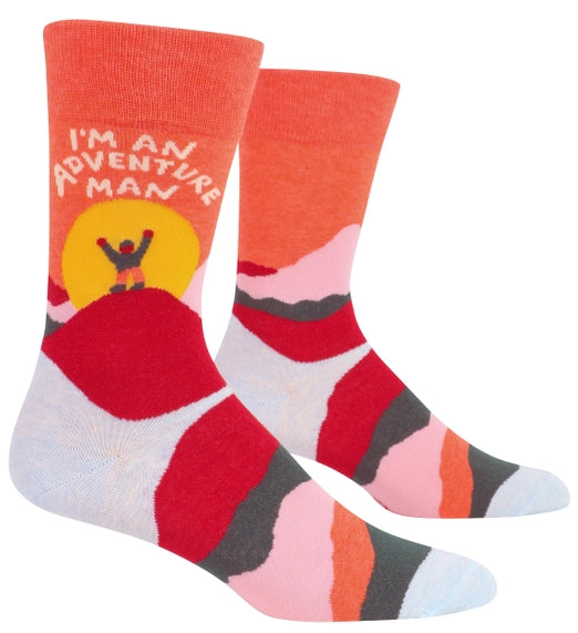 I'm An Adventure Man Men's Socks