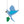 Flying Blue Parrot Necklace
