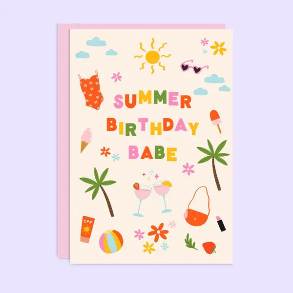 Summer Birthday Babe