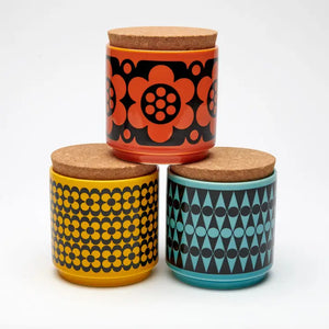 Hornsea pottery pattern jar and pot 