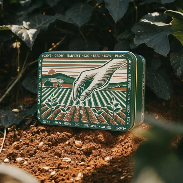 Gardening Seed Storage Tin