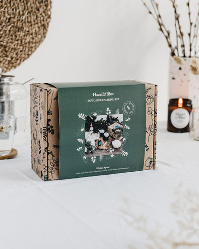 Christmas Soy Candle Making Kit by Hazel & Blue