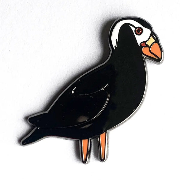 Tufted Puffin Enamel Pin Badge