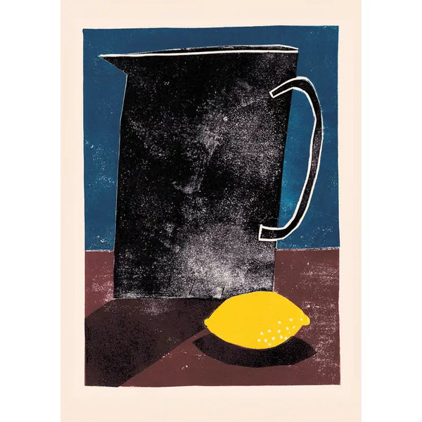 Jug and Lemon by Luiza Holub