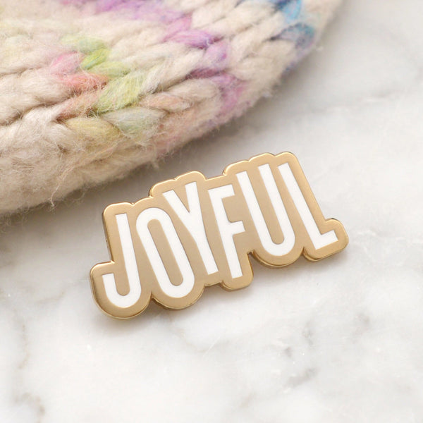 Joyful Enamel Pin