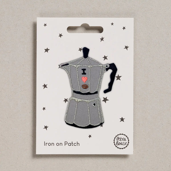 Moka Pot Iron-on Patch