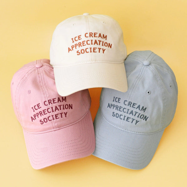 Ice Cream Appreciation Society Cap