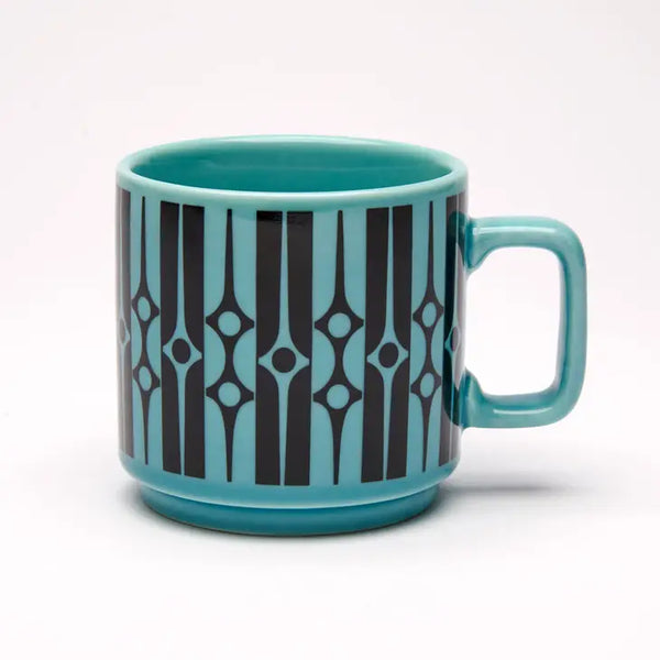 Geo Teal -  Magpie X Hornsea Mug