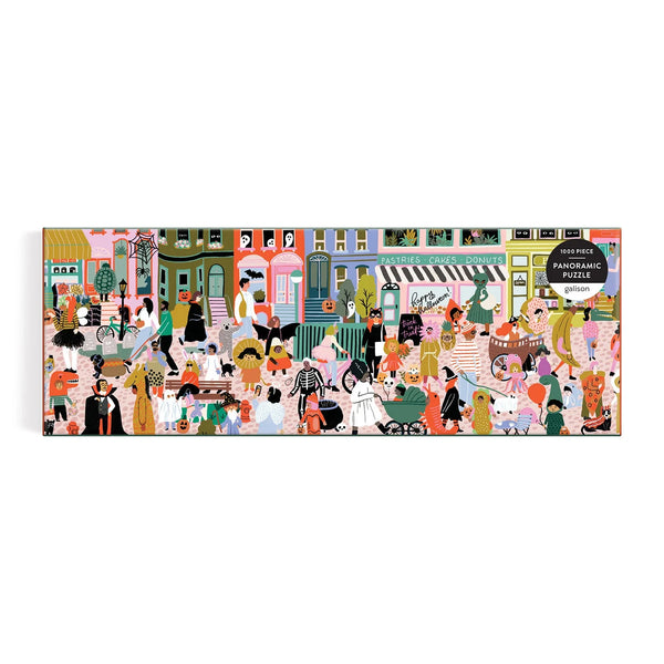 Fall Parade 1000 Piece Panoramic Jigsaw