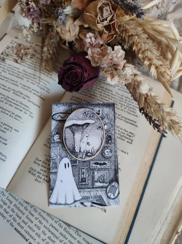 Chanterelle Wooden Pin