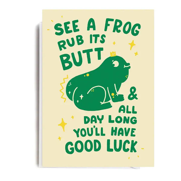 See a Frog, Rub its Butt by Jolly Awesome