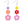 Festival of Flowers Graduating Drop Earrings