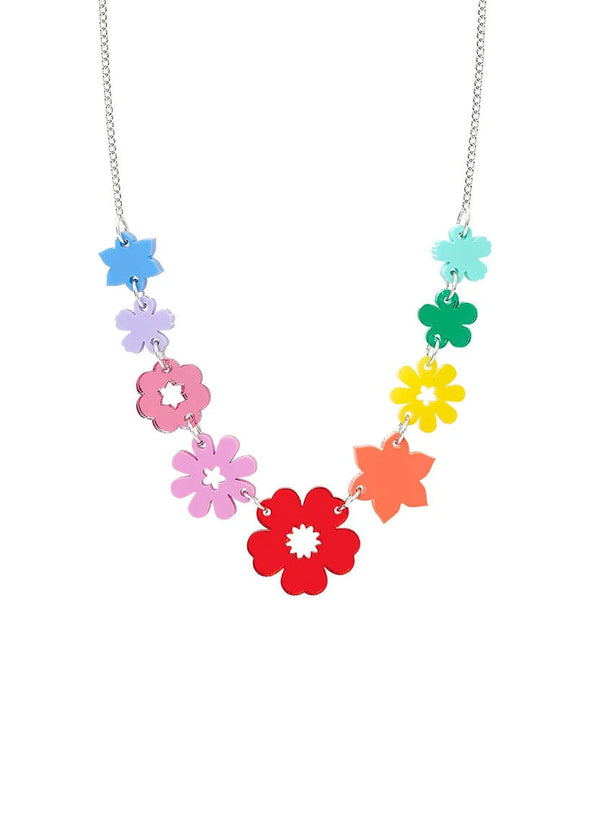 Festival of Flowers Link Necklace by Tatty Devine