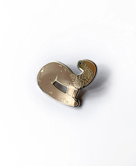 River Otter Enamel Pin Badge by Tom Hardwick