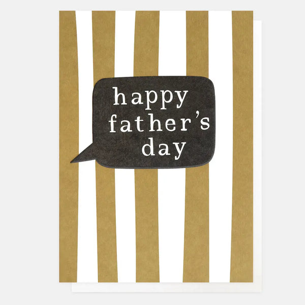 Happy Father's Day Speech Bubble