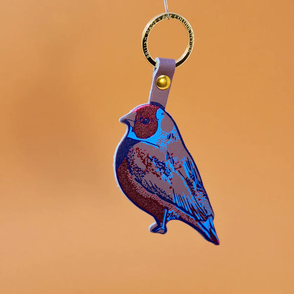 Finch bird key ring by arc